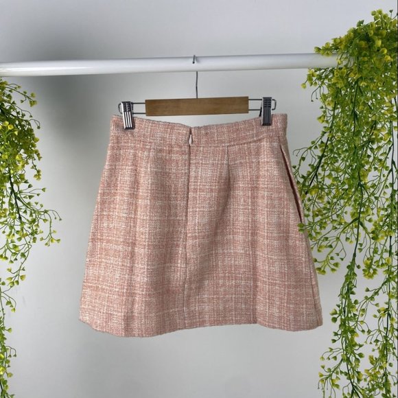 Reformation Brielle Skirt | Pink 🎉SALE 🎀 NWOT ✂🏷️ No Tag - Picture 7 of 10